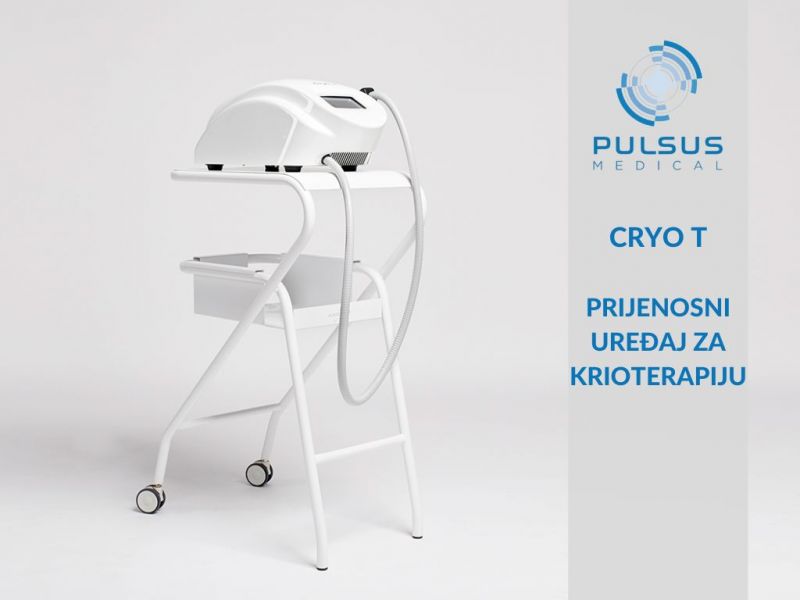 CRYO T - Prijenosni uređaj za krioterapiju, liječenje boli u rehabilitaciji i sportskoj medicini