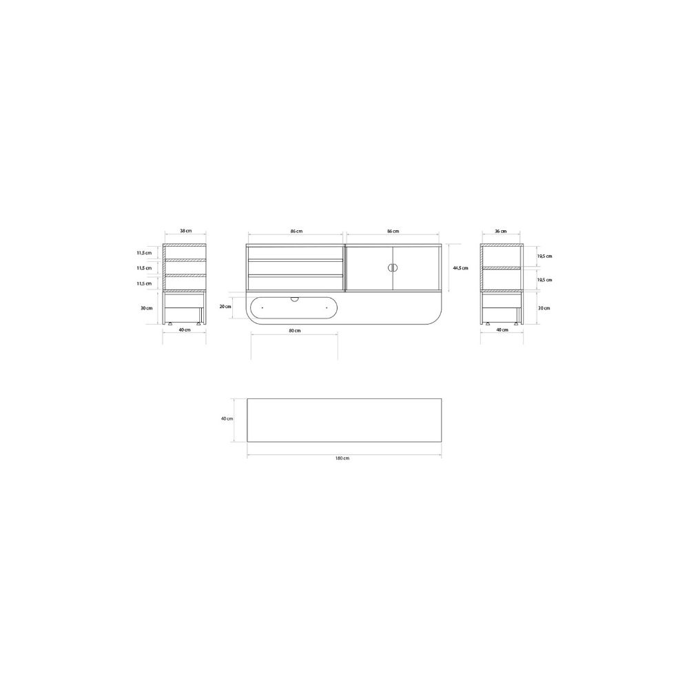 Ikon Sideboards 2M
