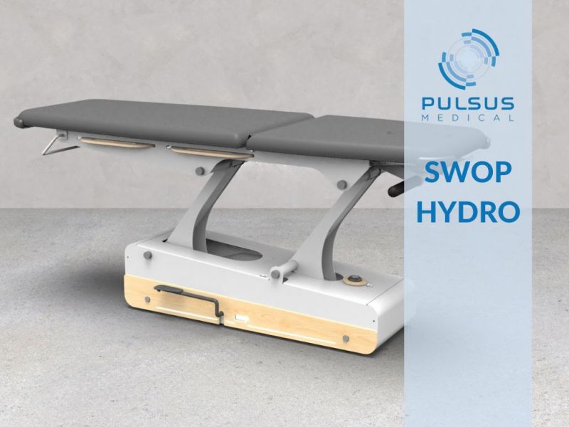 Nova linija hidrauličkih fizioterapijskih stolova - SWOP HYDRO