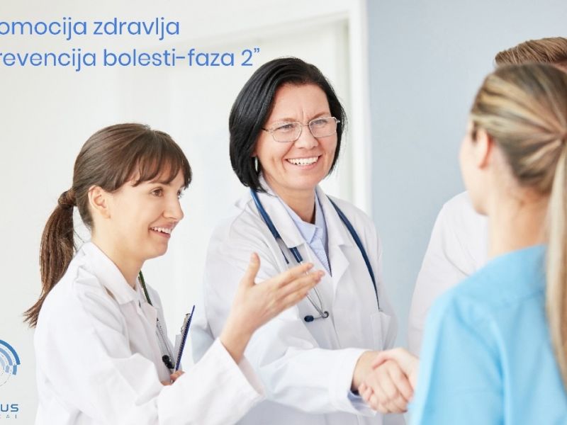 Ministarstvo zdravstva objavilo je natječaj:” Promocija zdravlja i prevencija bolesti- faza 2 ˝