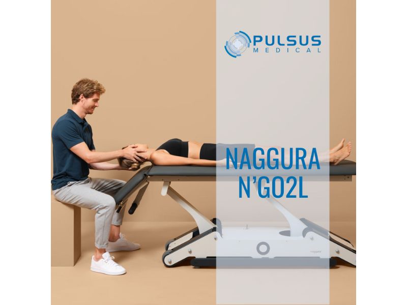 Osigurajte svojim pacijentima i klijentima maksimalnu udobnost uz NAGGURA N’GO2L električni fizioterapijski stol!