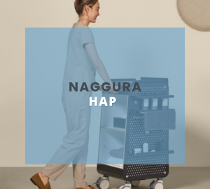 Kolica HAP – savršen partner za Naggura terapijske stolove Kolica HAP – savršen partner za Naggura terapijske stolove